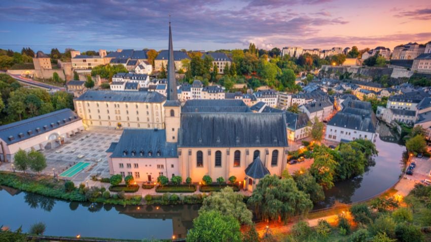 Abbey De Neumunster is Luxembourg's postcard
