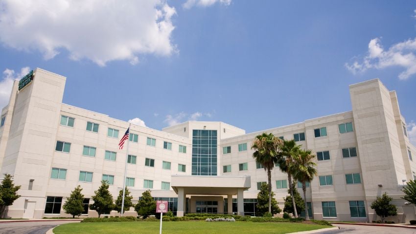 Edificio de un Hospital Americano