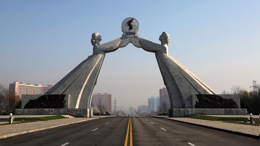 Arco da Reunificação, Coreia do Norte