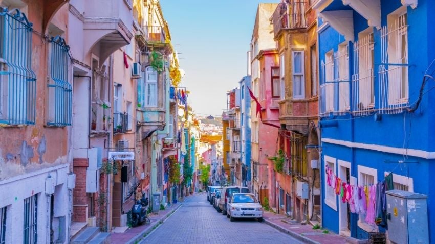 Balat in Istanbul, Turkey - It is generally safe to visit Turkey, but you should still be cautious and aware of certain higher-risk areas, such as the borders with Syria and Kurdistan