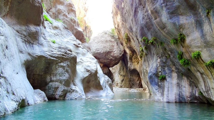 Cañón Goynuk en Turquía