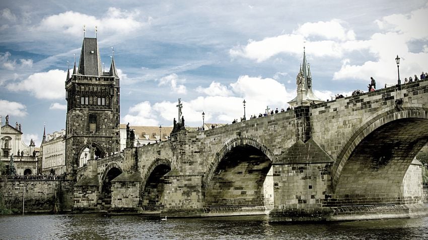 Puente Carlos en Praga, República Checac
