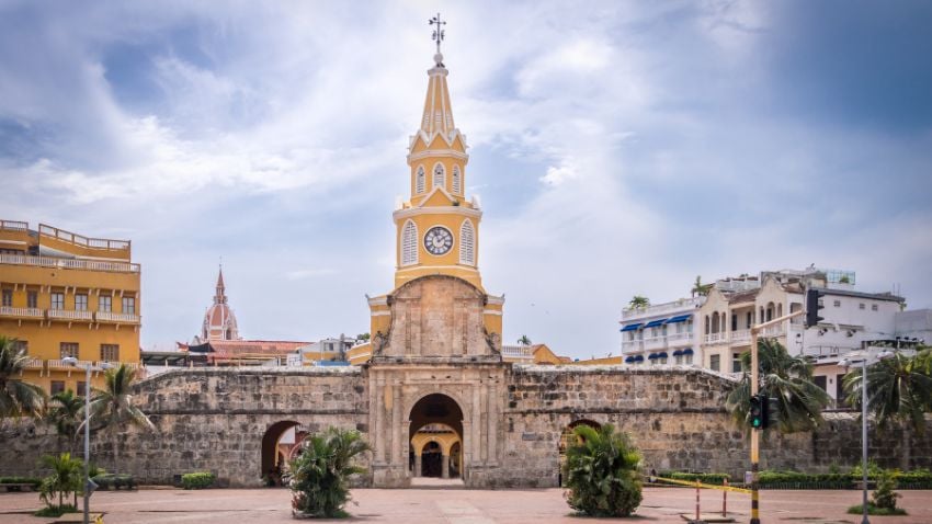Portão da Torre do Relógio, Cartagena das Índias, Colômbia