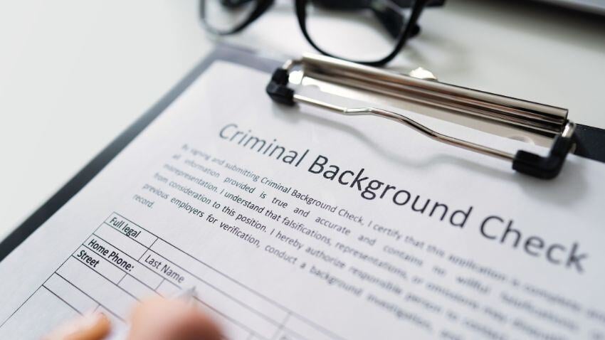 Criminal record check information