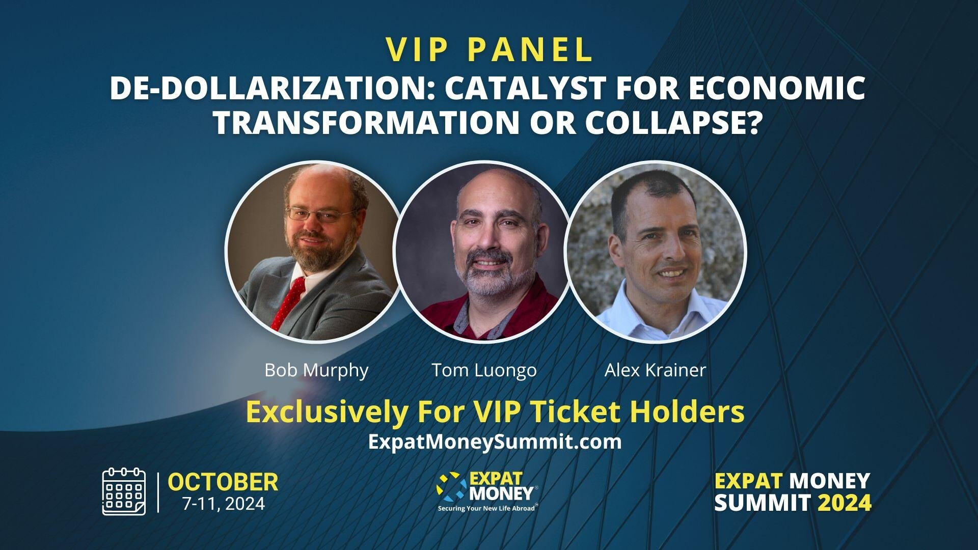 Is the supremacy of the U.S. dollar at risk? Many countries still depend on it, but a minority is working tirelessly on strategies to reduce that dependence. Learn more at the panel on de-dollarization