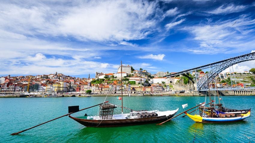 Residir em Portugal permite-lhe desfrutar do famoso Rio Douro, em Lisboa