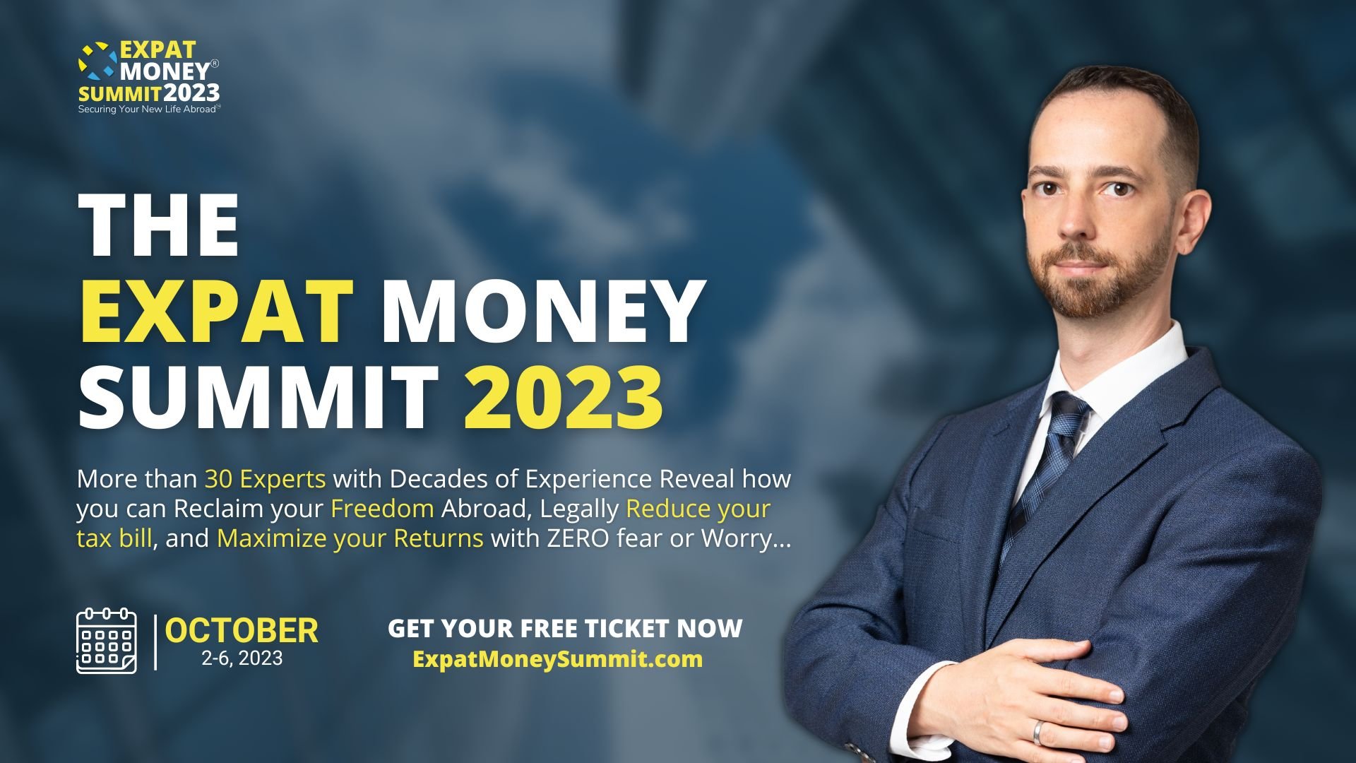Mikkel Thorup is the host of the Expat Money Summit