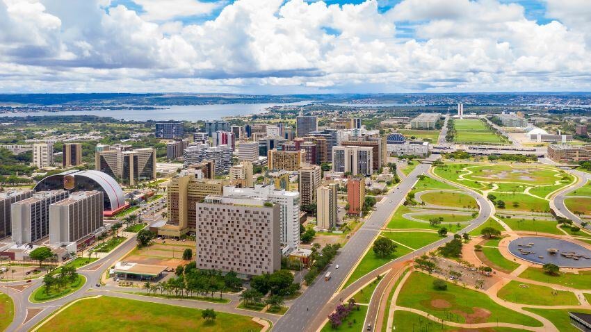 Brasília, Brazil’s modernist capital by Oscar Niemeyer, is a masterpiece of futuristic architecture, with landmarks like the National Congress and Cathedral—a must-see for architecture lovers