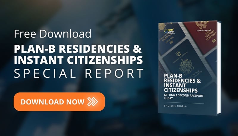 Free Download Plan-B Residencies & Instant Citizenships Special Report - Download Now