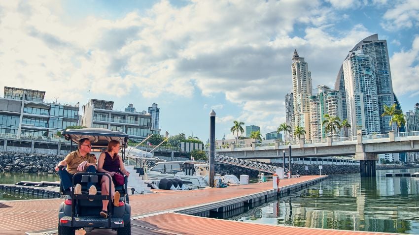 I went on an investment tour during this period. Despite the blocked roads, I managed to get a helicopter to take my clients to the beach, which was a true luxury experience!