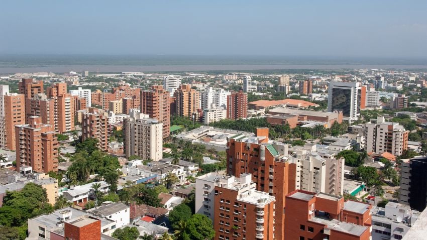 Em Barranquila você encontra apartamentos confortáveis na faixa de 300 a 400 dólares