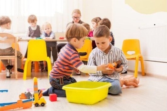 Kids playing