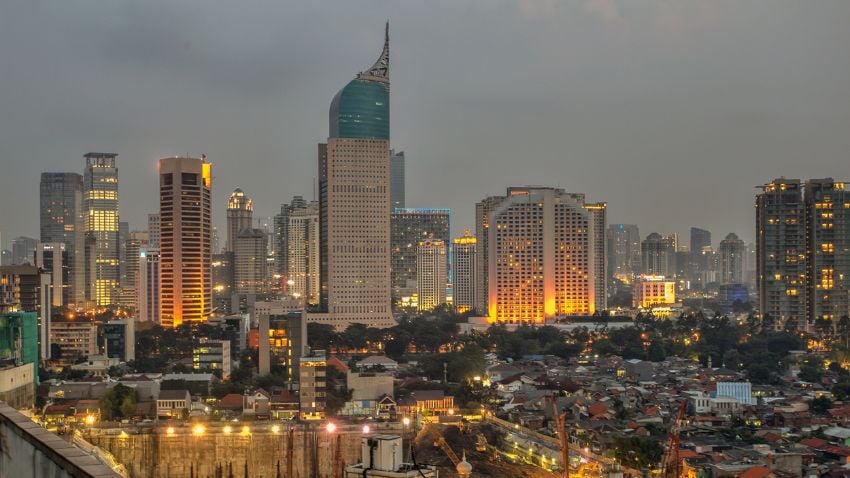 Cidade de Jacarta, Indonésia