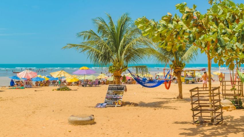 Jericoacoara beach in Brazil - Jericoacoara is a small, laid-back coastal town ideal for those interested in taking a break from the hustle and bustle of other tourist cities in Brazil, as well as having a strong local pro-Bitcoin movement