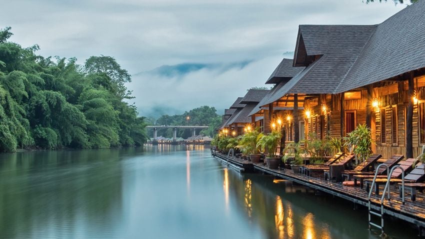 Kanchanaburi, Thailand - Thailand's bustling cities, known for their rich cultural heritage and modern amenities, provide an ideal backdrop for digital nomads. The sense of community among like-minded individuals further enhances the experience, creating opportunities for collaboration, networking, and shared learning.