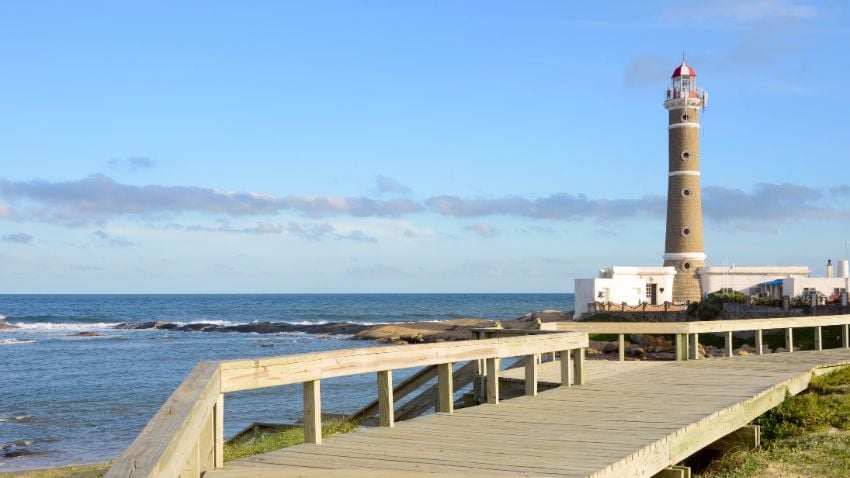 Faro en José Ignacio, Uruguay