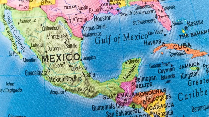 Mexico on a Map-1