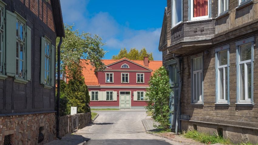 Vecindarios en Liepaja, Letonia