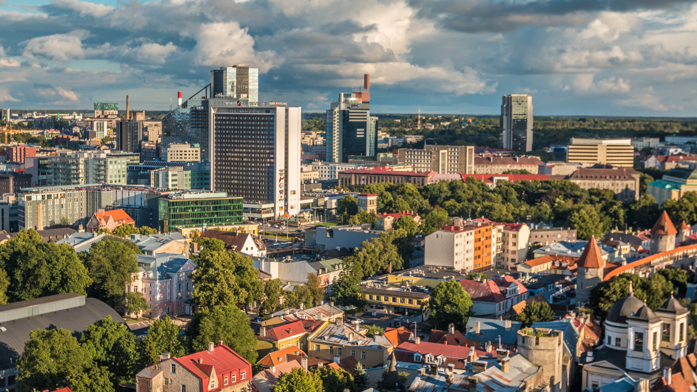 Nueva ciudad Tallin, Estonia