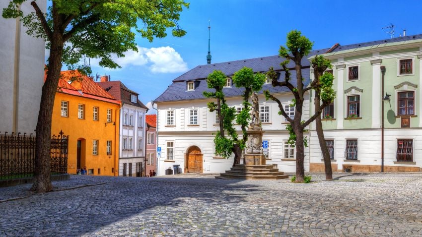 Olomouc tem uma vizinhança muito tranquila na República Tcheca