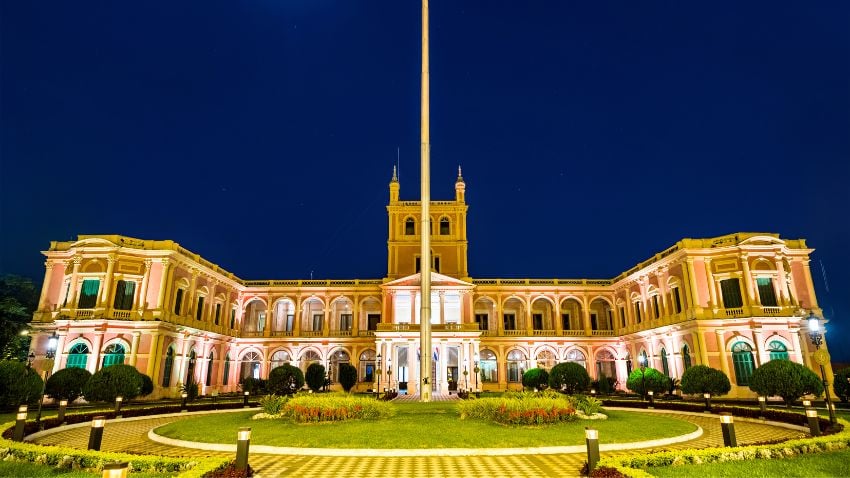 Palácio de Lopez em Assunção, Paraguai