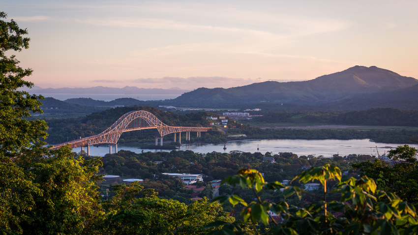 Panama Canal serves as a strategic place