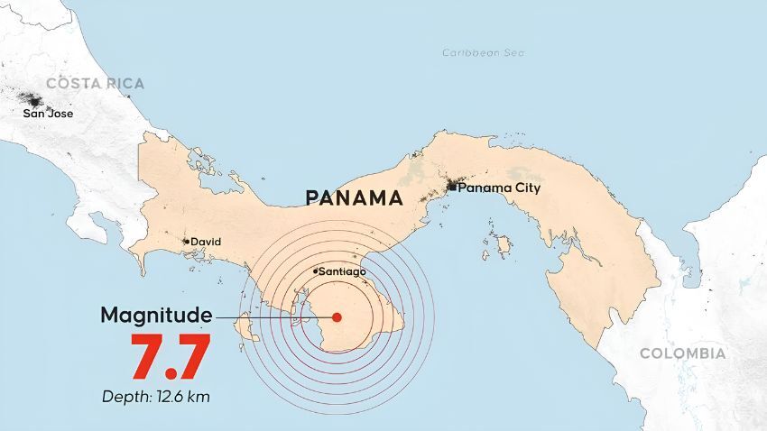 A magnitude 7.7 earthquake struck southern Panama on October 9, 2026, leaving hundreds of families homeless, damaging schools, and forcing entire communities to face a long recovery and rebuilding process.