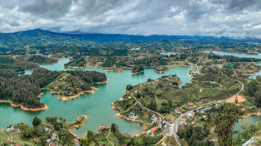 Peñol Stone in Guatape in Colombia - One of the most common methods to secure residency in Colombia is through a visa application. Colombia offers various visa categories tailored to different situations and experiences. 