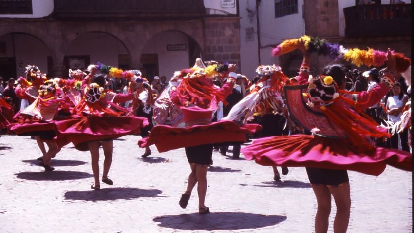 Festival en Cusco, Perú