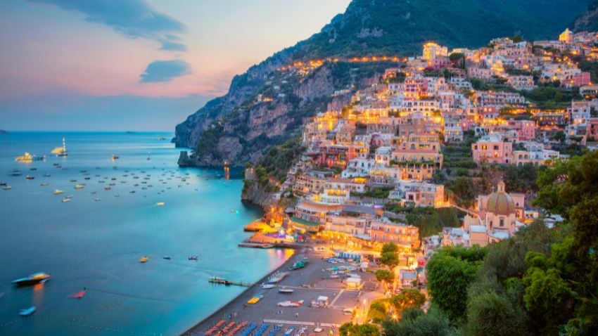 Positano, Itália - Com a Teoria da Bandeira o mundo é a sua tela em branco e você é o artista que pode pintar uma obra-prima de segurança e prosperidade