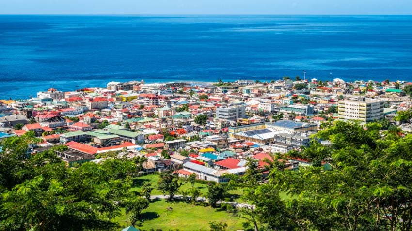 Cidade de Rosseau, Dominica