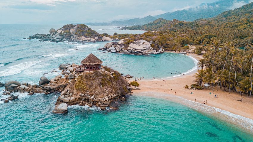 Scenic View of Tayrona National Park - Colombia, once overshadowed by its tumultuous past, has transformed into a safe haven for expats seeking a unique blend of adventure and stability. The safety landscape for expats is now defined by factors ranging from the cost of living to the warmth of the local community.
