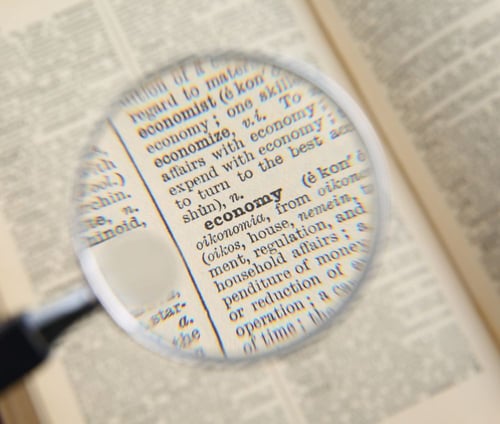 Searching words - Economy