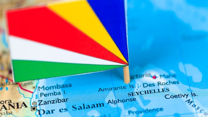 Seychelles on Map