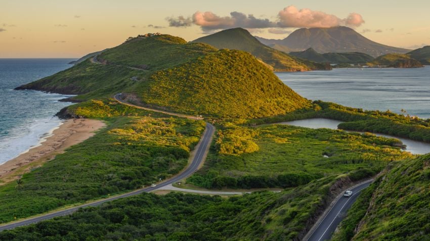St. kitts and Nevis has english as an official language, with a cultural heritage influenced by its african, european and caribbean roots