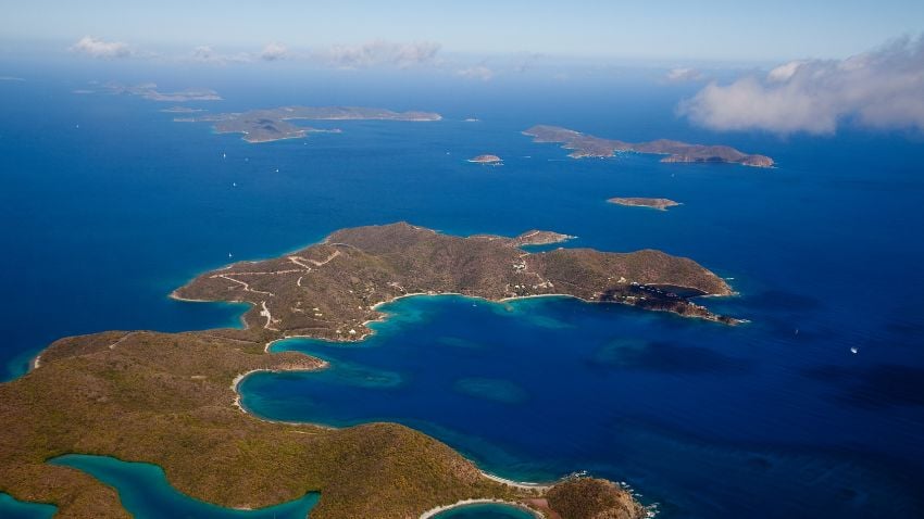 The British Virgin Islands landscape