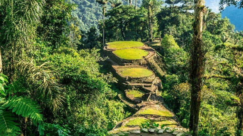 The Lost City, Ciudad Perdida in Colombia