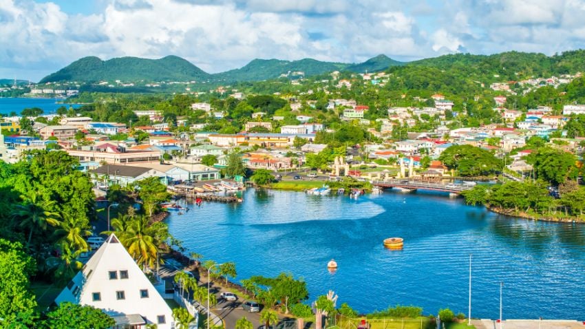 The St. Lucia passport allows you to travel visa-free to 146 countries