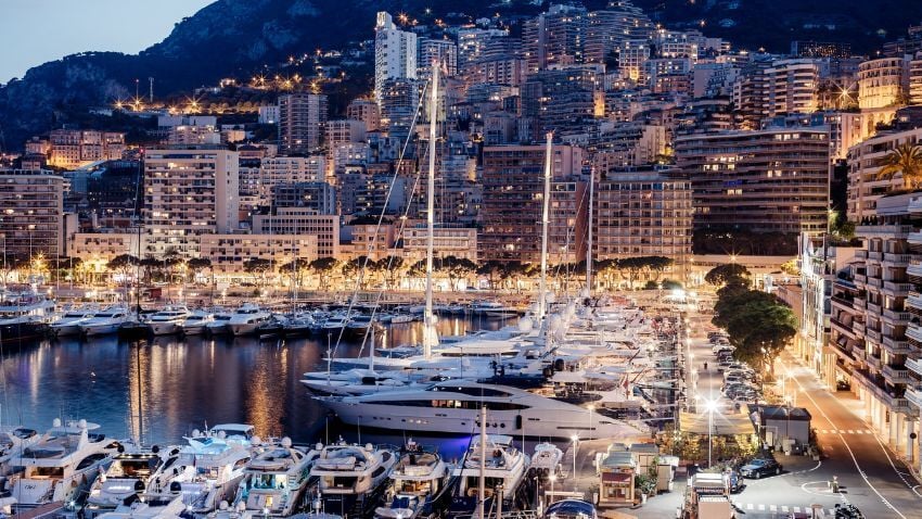 The cost of living in Monaco is, on average, 117% higher than in the U.S