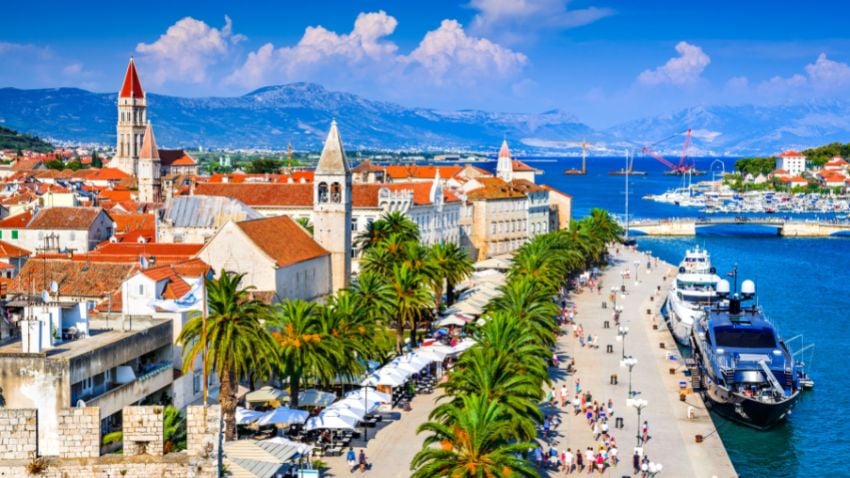 Trogir, región Split-Dalmacia, Croacia