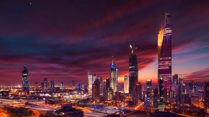 Top 5 countries with lowest inflation,  Kuwait City, Kuwait