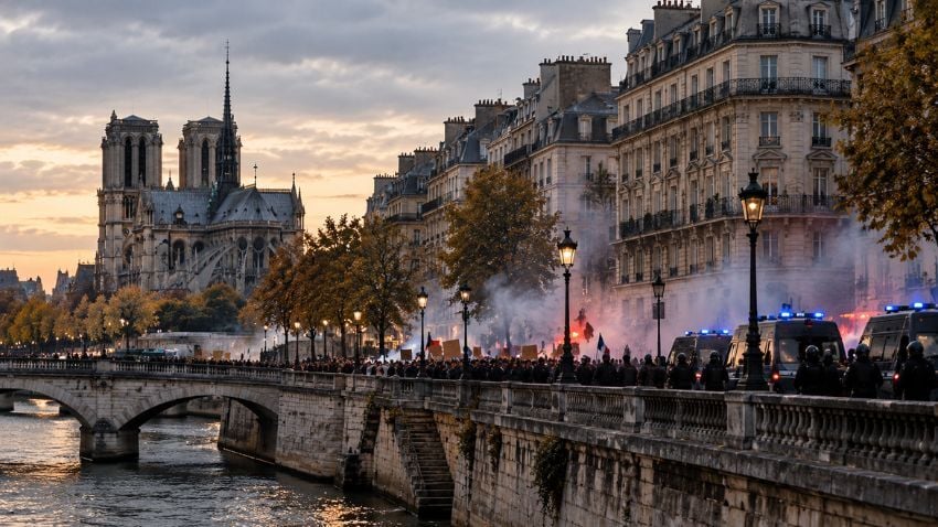 Protests and unrest along the Seine in Paris reflect Europe’s deepening economic crisis, rising public debt and growing frustration with governments across the continent.