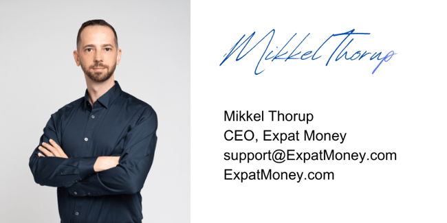 Mikkel Thorup, CEO Expat Money