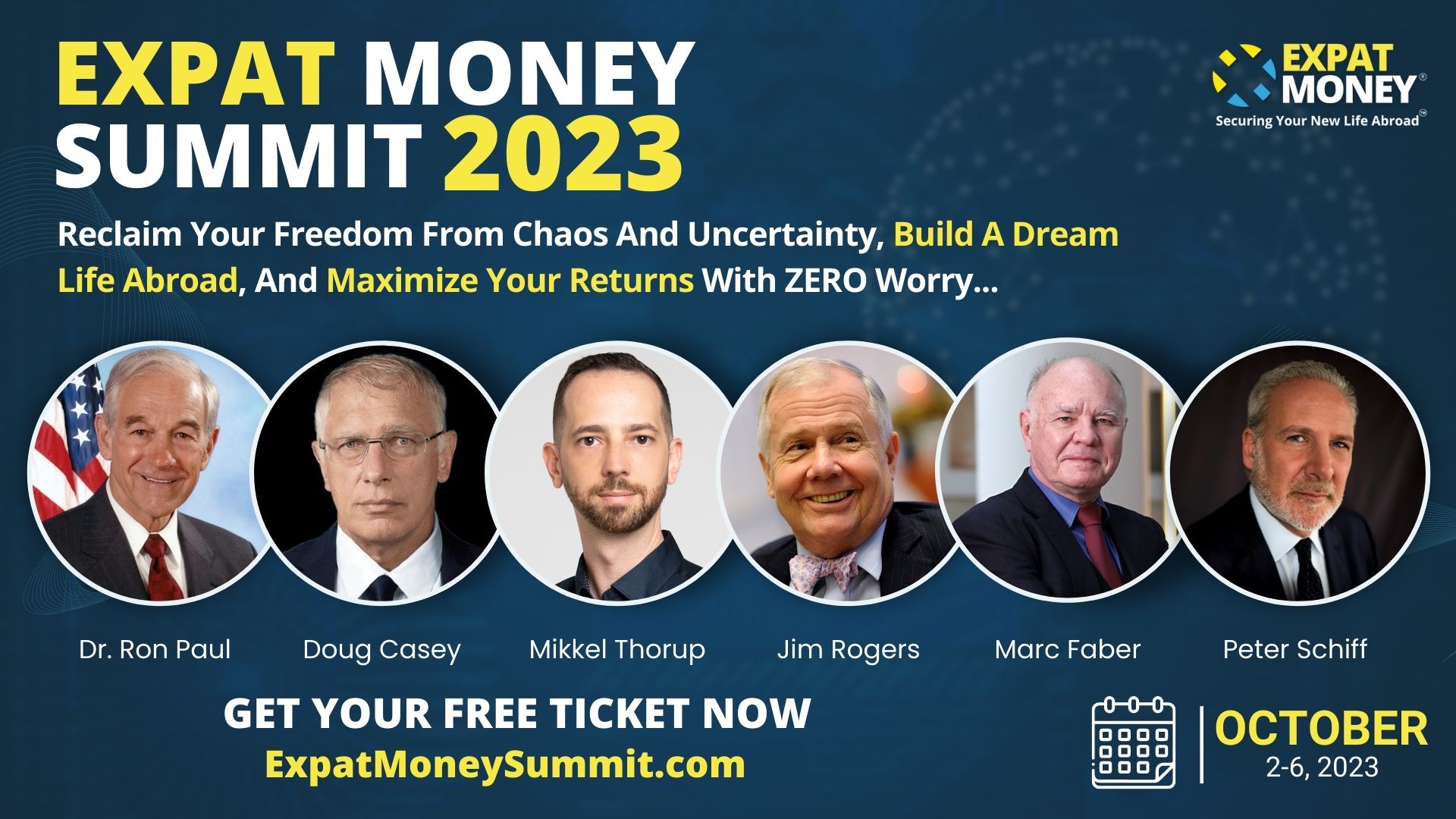Expat Money Summit 2023 Banners (1920 × 1080 px)