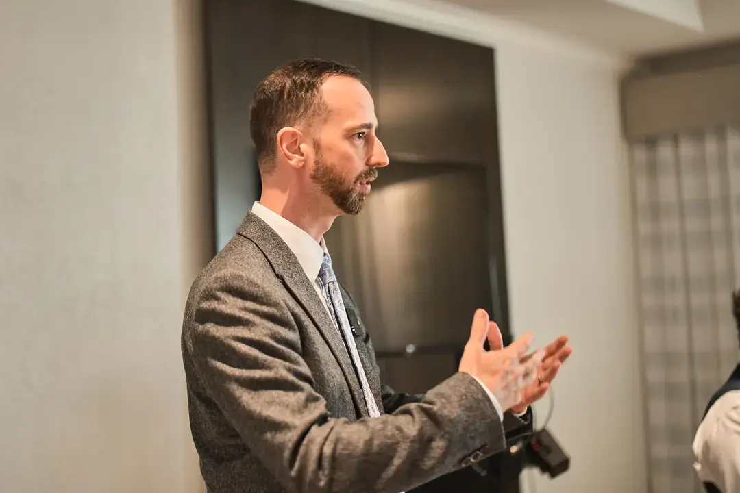 Mikkel in the conference Family legacy tour 2025-1