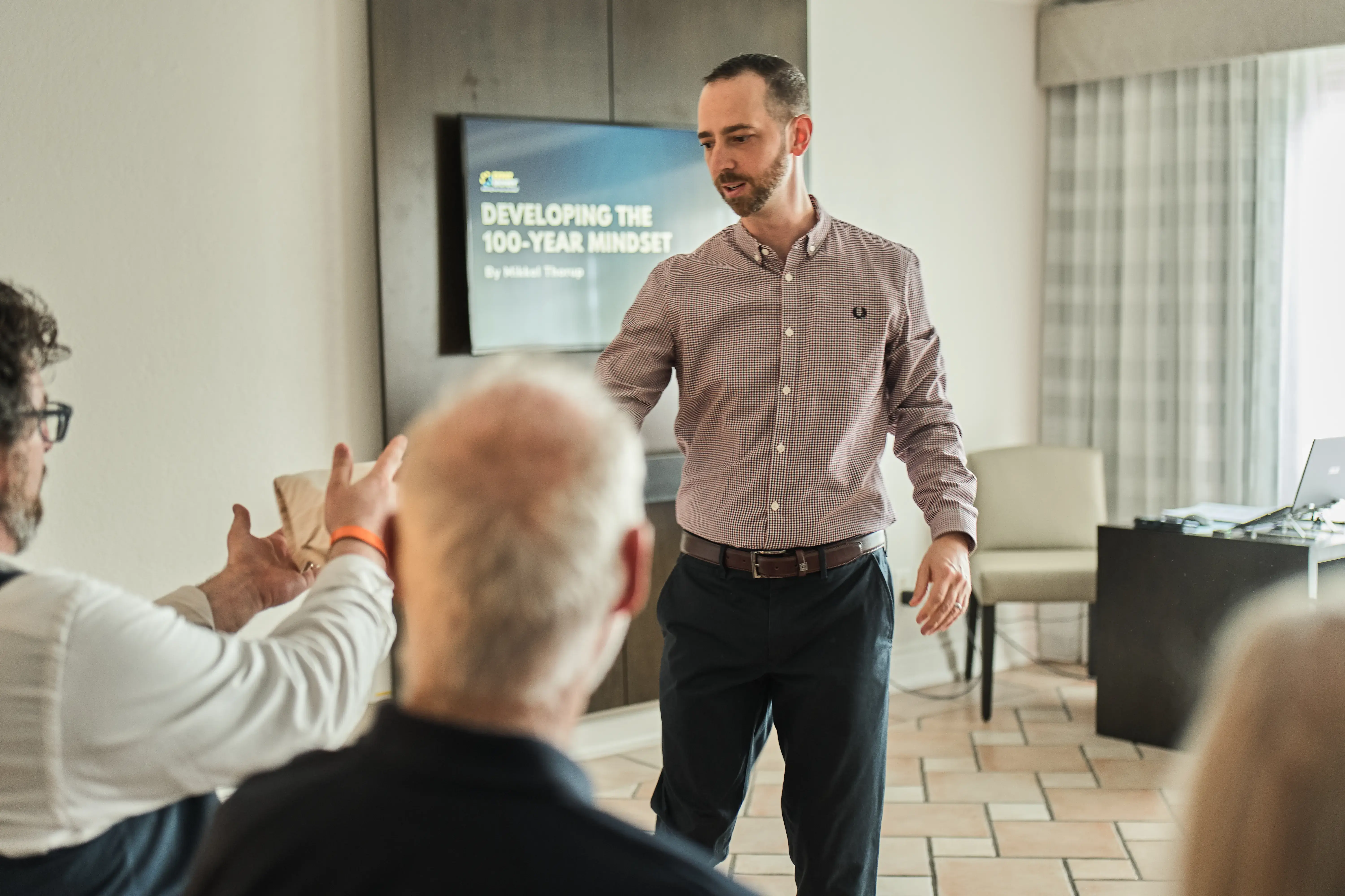 Mikkel in the conference family legacy tour