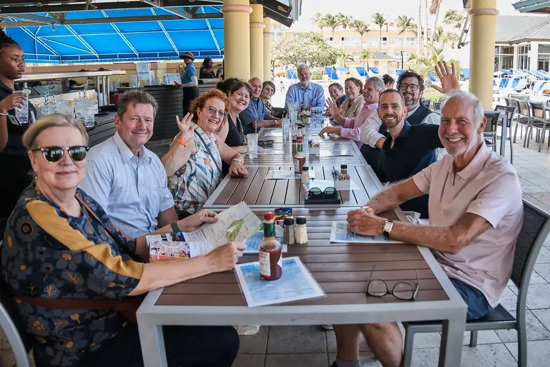 Mikkel, Susan and clients in the family legacy tour 2025-1