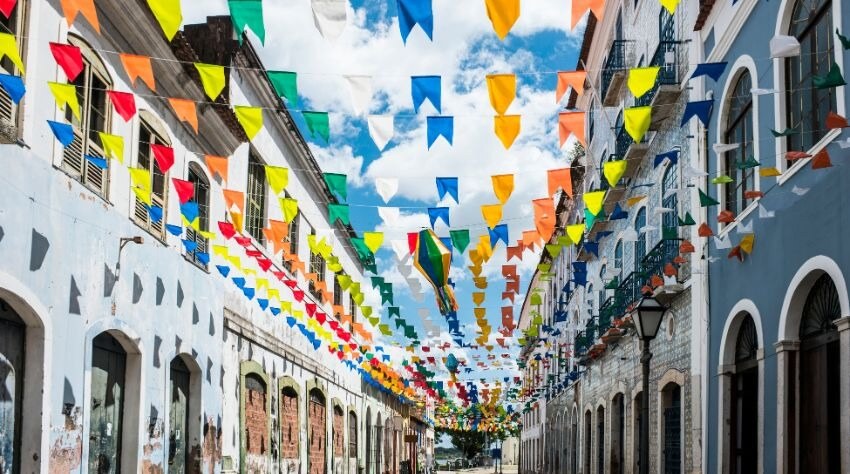 Historic city of Sao Luis, Maranhao State, Brazil