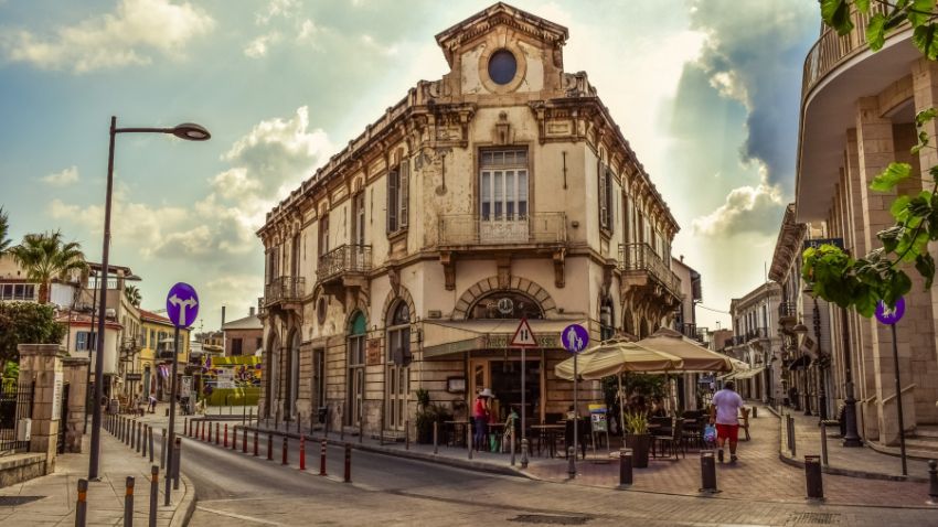 Limassol, historic center in Cyprus