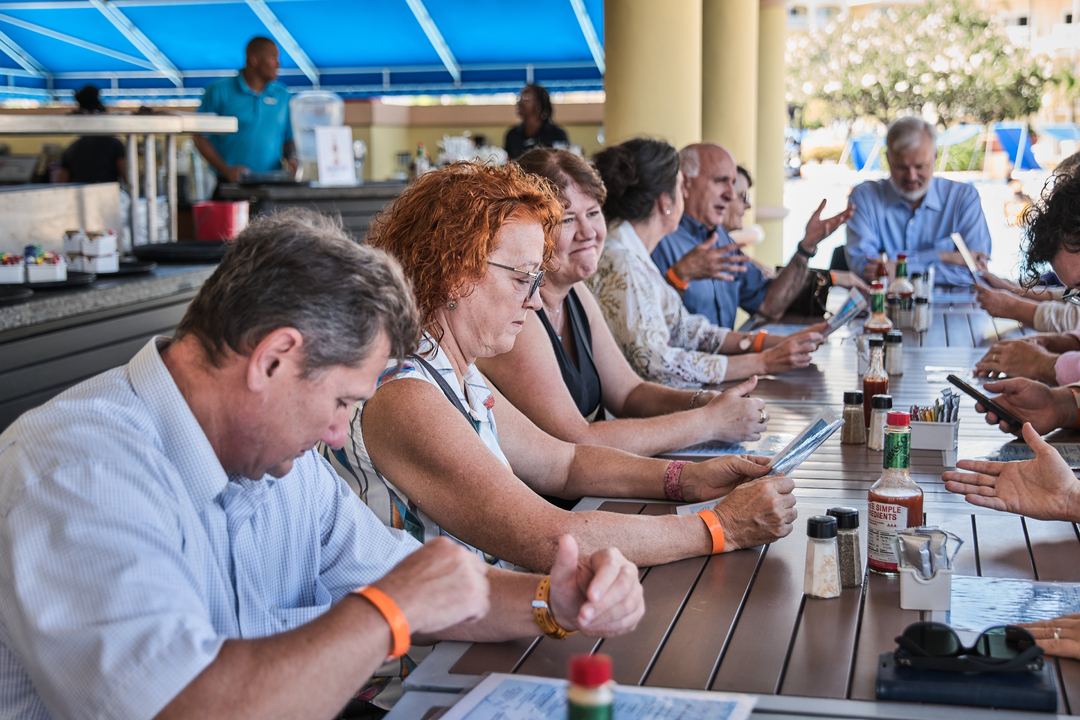 Susan and clients in the family legacy tour 2025-1